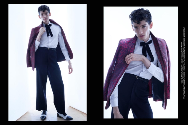 Model Emmanuel Leal from Muse Management. Photographed for Ponyboy by Alexander Thompson in New York City. Spread 5.