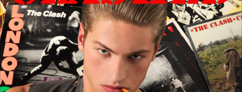 Clashed. Men's editorial featuring Soul Artist Management model Clancy Sigalet for Ponyboy Magazine, featuring Alexander Thompson.