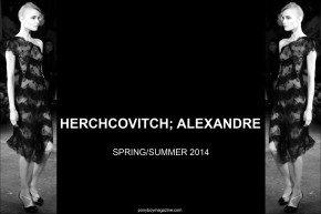 Alexandre Herchcovitch Spring Summer 2014 photographed by Alexander Thompson for Ponyboy Magazine.