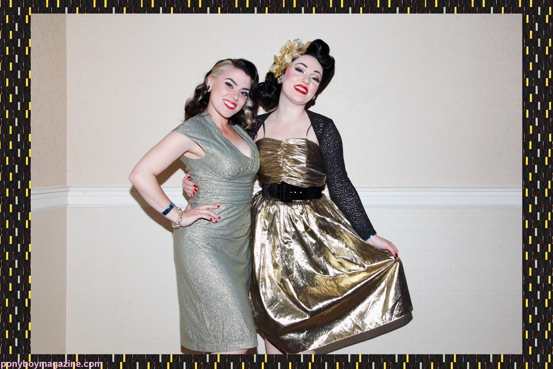 Rockabilly vintage ladies fashion at The New England Shake-Up, photographed by Alexander Thompson.