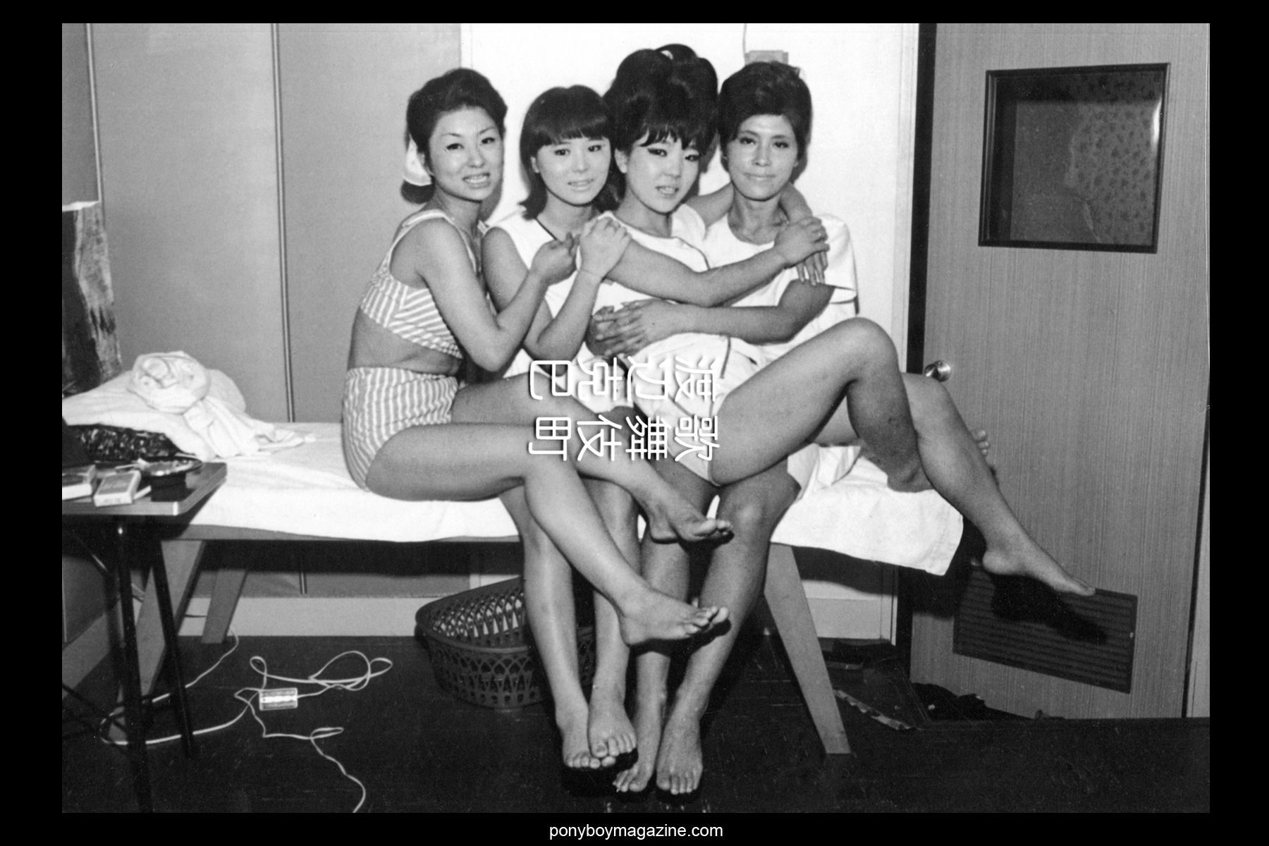 Japanese prostitutes in the 1960's photographed by Watanabe Katsumi.