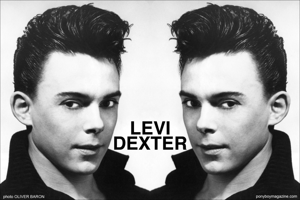 Rockabilly performer Levi Dexter, opener for Ponyboy Magazine, photo by Oliver Baron.