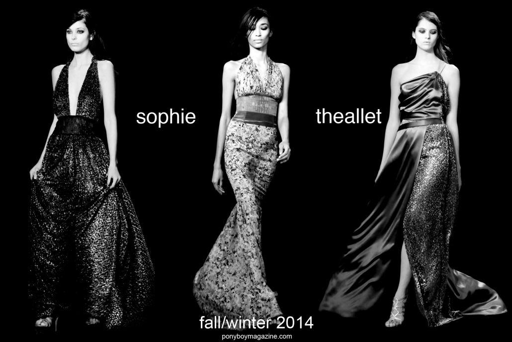 Sophie Theallet Fall/Winter 2014 women's collection, photographed at Milk Studios in New York City by Alexander Thompson for Ponyboy Magazine.