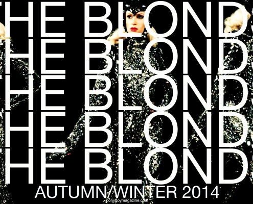 The Blonds Opener A/W 2014 Collection at MIlk Studios in New York City. Photographed by Alexander Thompson for Ponyboy Magazine.