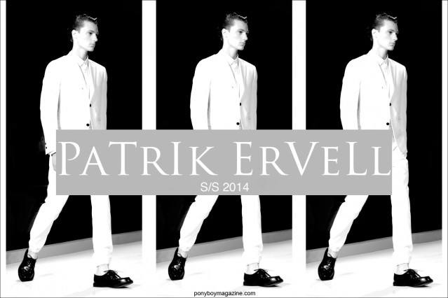 Patrik Ervell Spring Summer 2014 Collection, photographed at Milk Studios in New York City by Alexander Thompson for Ponyboy Magazine.