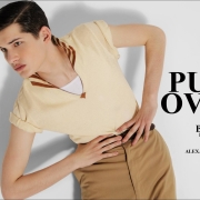 Ben Stift opening spread for "Pull Over", vintage men's editorial for Ponyboy Magazine, photographed by Alexander Thompson in New York City.