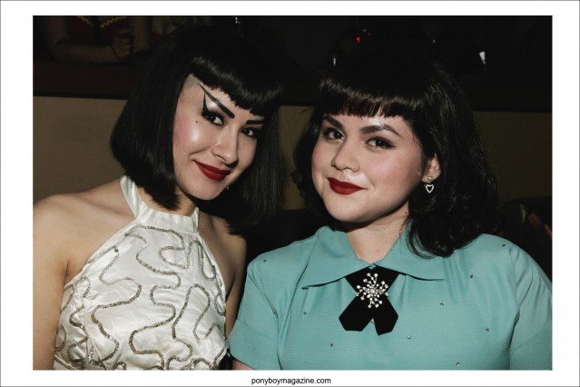 Rockabilly style on young Latina girls at the Viva Las Vegas weekender, photographed by Alexander Thompson for Ponyboy Magazine.