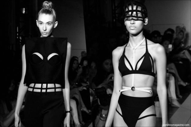 Models walk the runway for Chromat S/S15 at The Standard in New York City. Photos by Alexander Thompson for Ponyboy Magazine.