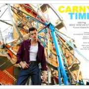 Male model Mike Winchester, with the Fusion Agency NY, stars in Ponyboy Magazine men's rockabilly editorial photographed by Alexander Thompson.