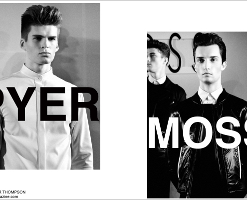 Max Vann Isser for Pyer Moss Sprin/Summer 2015 collection. Photographed in New York City by Alexander Thompson for Ponyboy Magazine.