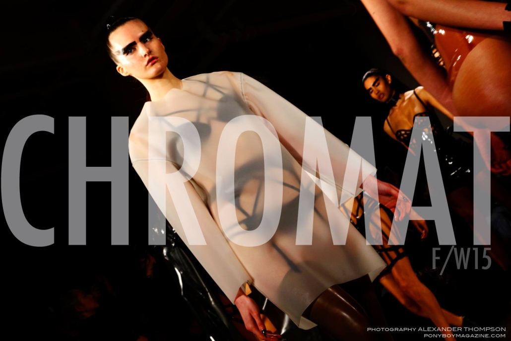 Chromat Fall/Winter 2105 collection. Photographed at Milk Studios in New York City by Alexander Thompson for Ponyboy magazine.