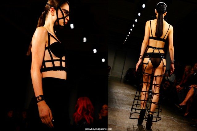 Cage Looks at Chromat F/W15 collection at Milk Studios in New York. Photographs by Alexander Thompson for Ponyboy magazine.