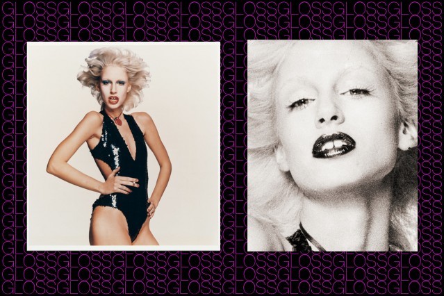 Blonde 1970's model beauty Donna Jordan, photographed by superstar fashion photographer Chris von Wangenheim. From the book Rizzoli book GLOSS by Roger Padilha & Mauricio Padilha. Ponyboy magazine.