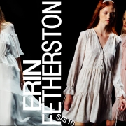 The Erin Fetherston Spring/Summer 2016 womenswear show, photographed by Alexander Thompson for Ponyboy magazine.