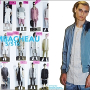 The Rochambeau Spring/Summer 2016 menswear show, photographed backstage by Alexander Thompson for Ponyboy magazine.