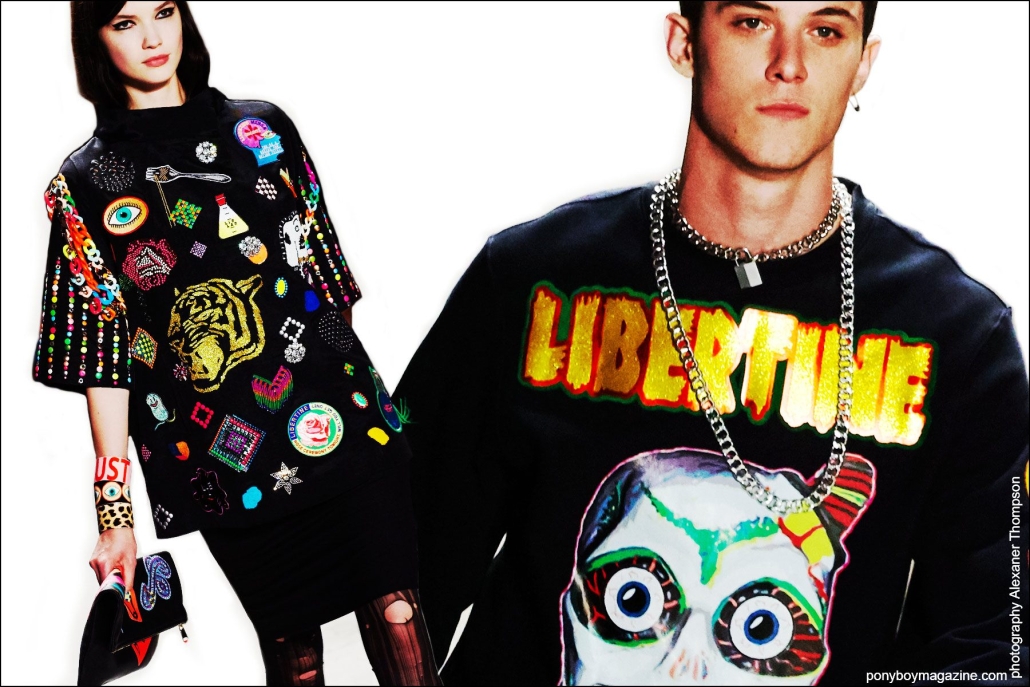Libertine Spring/Summer 2016. Photographed by Alexander Thompson for Ponyboy magazine NY.