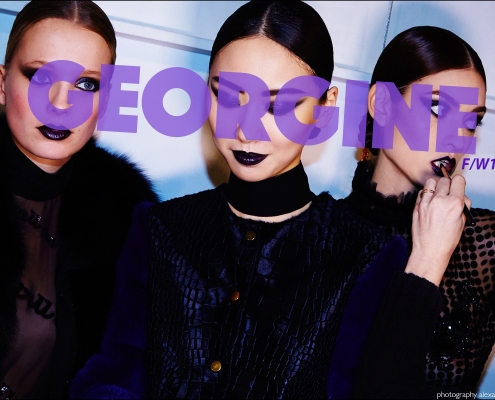 Georgine Fall/Winter 2016 womenswear collection. Photographed by Alexander Thompson for Ponyboy magazine.