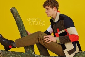 The latest Maison Kitsuné menswear lookbook, for Fall/Winter 2016, by photographer Pierpaolo Ferrari. Ponyboy magazine.