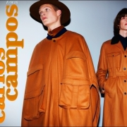 Models Dillon Westbrock, Harry Curran and Kye Darcy photographed before walking the runway for Carlos Campos F/W16 menswear show. Photography by Alexander Thompson for Ponyboy magazine.