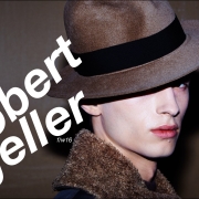 Robert-Geller-FW16-OPENER-2F Model Zach Troost photographed backtage in Robert Geller F/W16 menswear by Alexander Thompson for Ponyboy magazine.