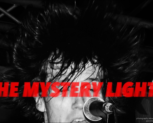 The Mystery Lights band, on Wick Records. Photographed by Alexander Thompson for Ponyboy magazine.