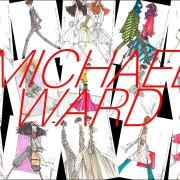 Michael Ward fashion illustrations. Ponyboy magazine.