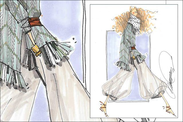 An illustration by Michael Ward. Ponyboy magazine.
