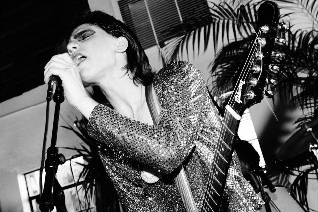 Lemon Twigs musician Brian D'Addario photographed by Alexander Thompson for Ponyboy magazine.