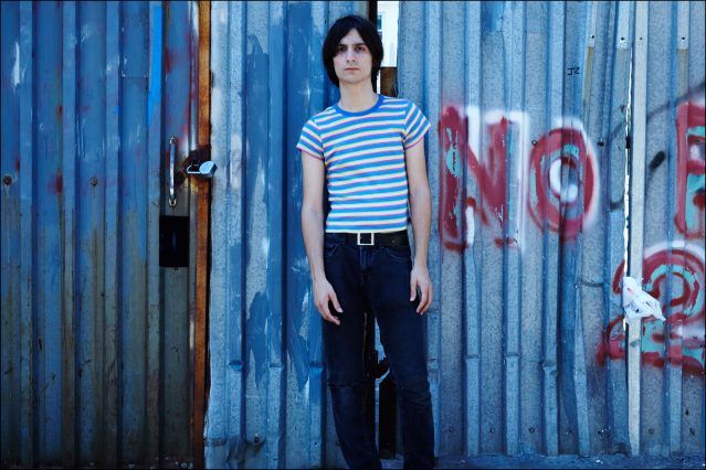 Musician Michael D'Addario, from New York City band The Lemon Twigs, photographed by Alexander Thompson for Ponyboy magazine.
