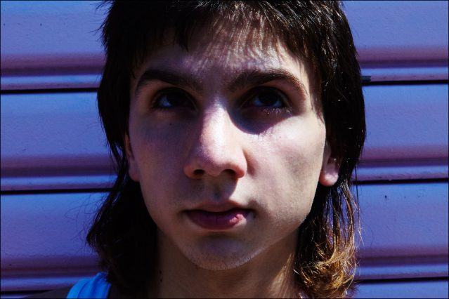 A portrait of Lemon Twigs musician Brian D'Addario by Alexander Thompson, for Ponyboy magazine.