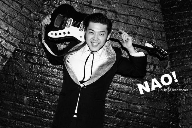 Nao! Guitar & lead vocals, Stompin Riffraffs. Photographed by Alexander Thompson for Ponyboy magazine.