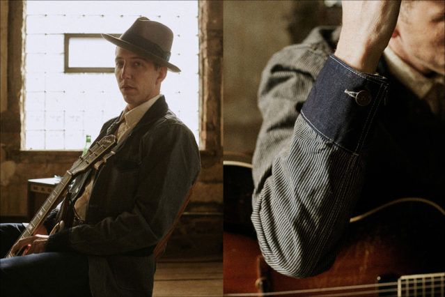 Noah Sahady/s photographs for the clothing collaboration of Pokey LaFarge with Knickerbocker Mfg. Co. Ponyboy magazine New York.