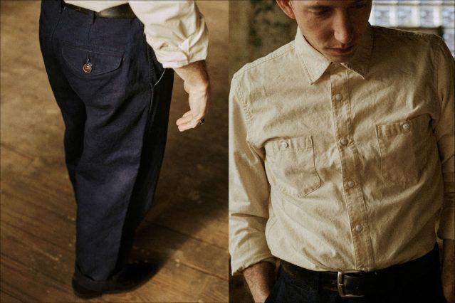 Pokey LaFarge by Noah Sahady for his clothing collaboration with Knickerbocker Mfg. Co. Ponyboy magazine New York.