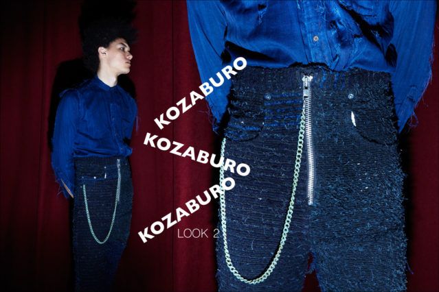 Kozaburo menswear, for Fall 2017. Photographed for Ponyboy magazine by Alexander Thompson in New York City.