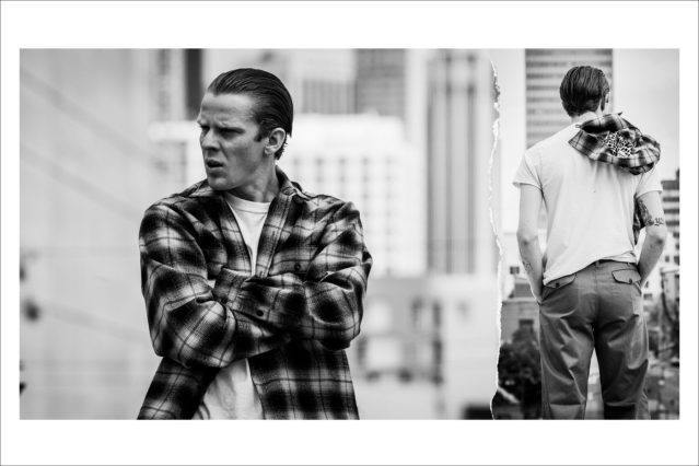 Taylor Vinton for Thee Teen-Aged menswear look book. Photography by Connor Wyse. Ponyboy magazine.