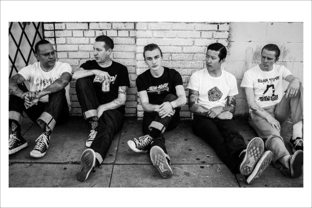 The Teen-Aged crew, photographed by Connor Wyse. Ponyboy magazine.