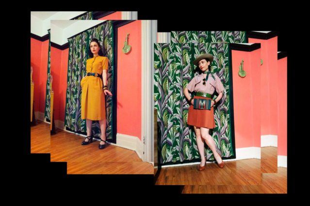 Ms. Moria Roe wears collectable vintage western wear. Ponyboy magazine.
