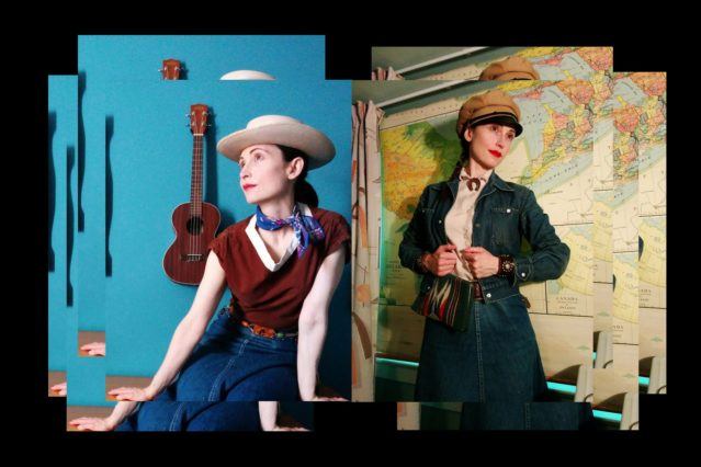 Vintage collector Ms. Moira Roe photographed at her home in Toronto. Ponyboy magazine.
