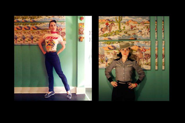Photographs of Ms. Moira Roe at her home in Toronto. Ponyboy magazine.