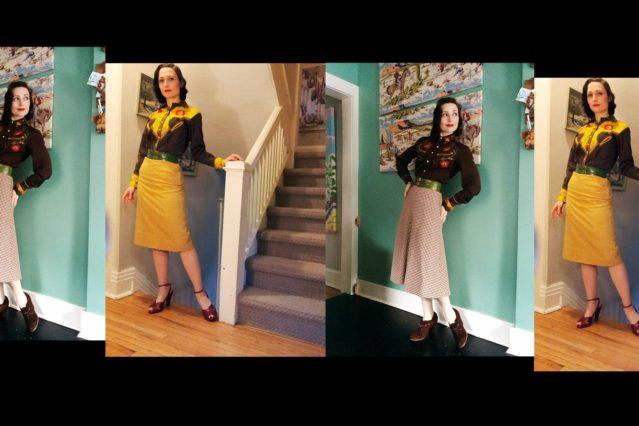 Ms. Moira Roe photographed at her home in Toronto. Ponyboy magazine.