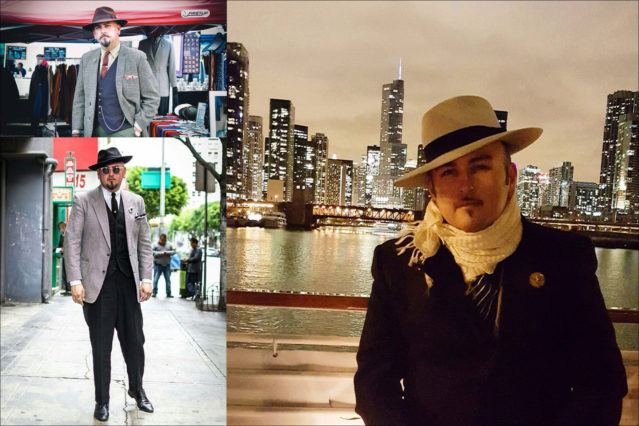 The Barrio Dandy, vintage menswear stylist J.C. De Luna. Ponyboy magazine.