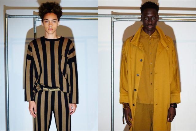 Models wear the latest from Robert Geller in his Gustav Von Ashcenbach menswear project for Spring 2018. Photographed by Alexander Thompson for Ponyboy magazine.