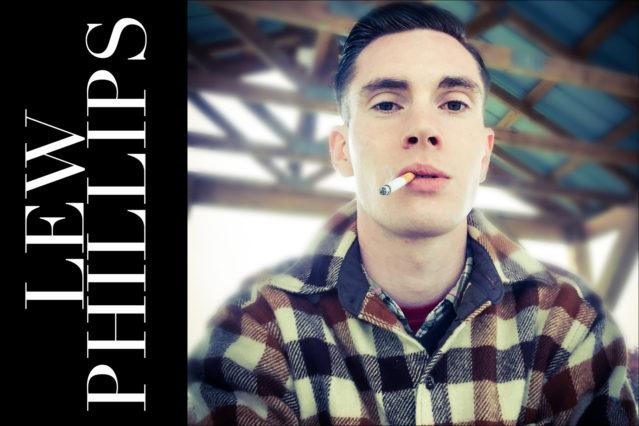 Musician Lew Phillips. Ponyboy magazine.