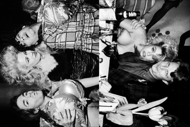 Snapshots of 80s party girl Dianne Brill. Ponyboy magazine.