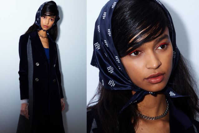 Model Franci Santos photographed in Calvin Luo for Fall 2018. Photography by Alexander Thompson for Ponyboy magazine.