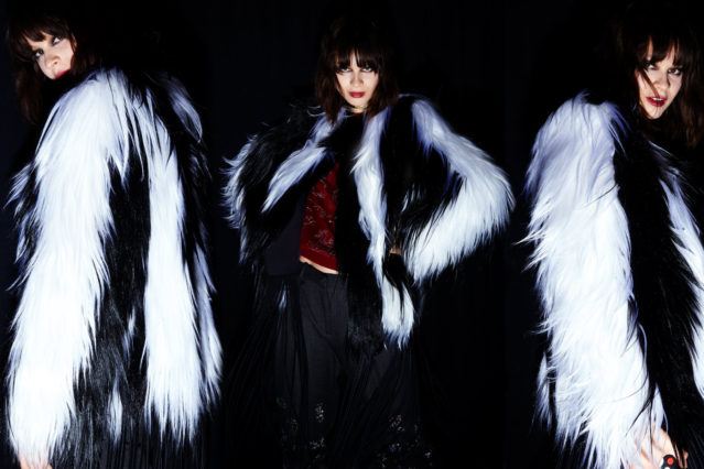 Model Ana Cristina photographed in Libertine for Fall 2018. Photography by Alexander Thompson for Ponyboy magazine.