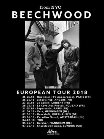 Beechwood European Tour 2018. Ponyboy magazine.