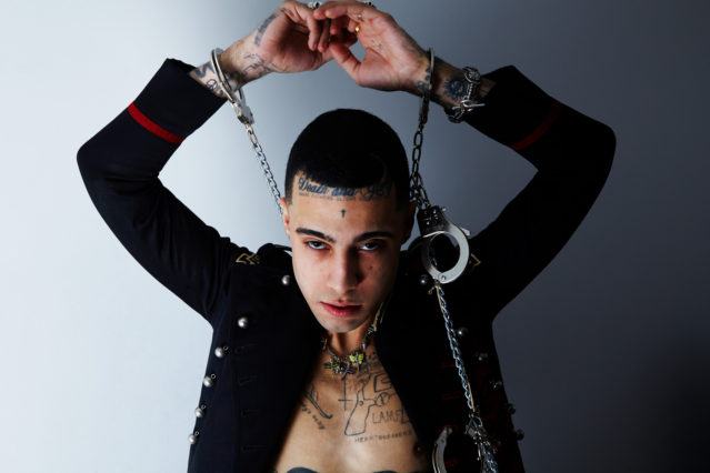 Drummer Isa Tineo, from the band Beechwood. Photographed by Alexander Thompson for Ponyboy magazine, with styling by Amber Doyle.
