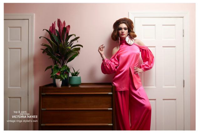 Red-headed beauty Liv Solo, from Wilhelmina NY, stars in "Ne Me Quitte Pas" editorial for Ponyboy magazine. Photographed by Alexander Thompson, with styling by Xina Giatas.