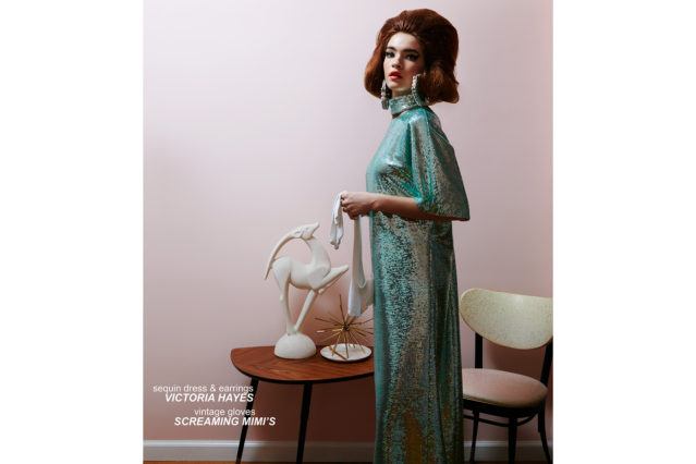 Wilhemina model Liv Solo stars in "Ne Me Quitte Pas" womenswear editorial for Ponyboy magazine. Photographed by Alexander Thompson, with styling by Xina Giatas.